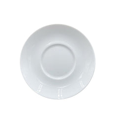 Delta dia.6" Round White Porcelain Saucer