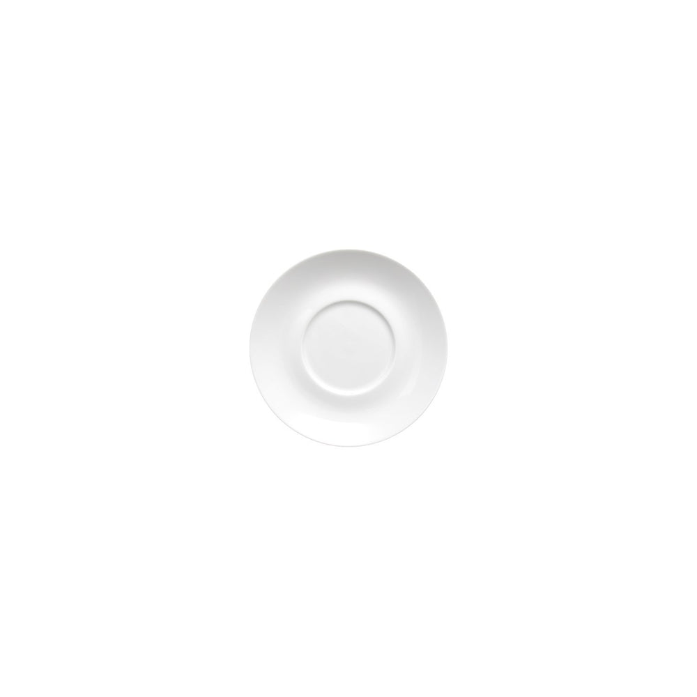Delta dia.6" Round White Porcelain Saucer