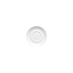 Delta dia.6" Round White Porcelain Saucer
