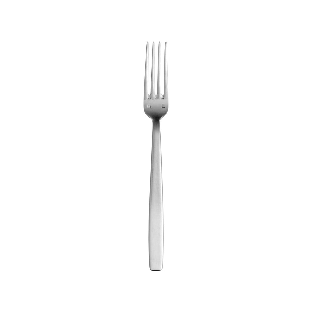 Astoria 8.5" Silver Brushed Stainless Steel Dinner Fork 18/10