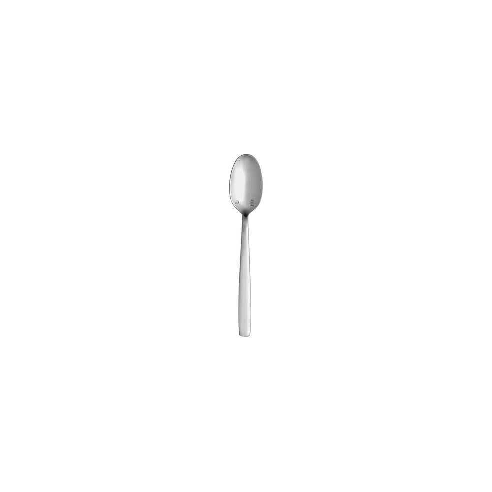 Astoria 4.25" Silver Brushed Stainless Steel A.D. Coffee Spoon 18/10
