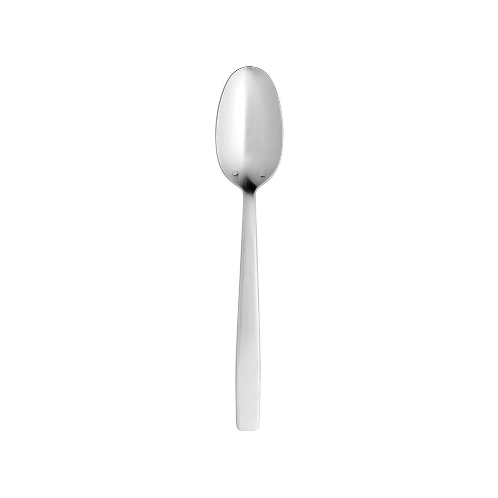 Astoria 8.5" Silver Brushed Stainless Steel Serving Spoon 18/10