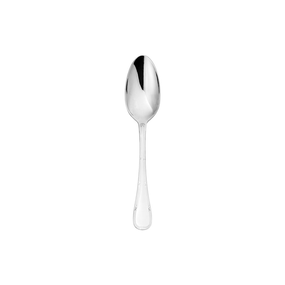Ruban 7.25" Silver Stainless Steel Dessert/Soup Spoon 18/10