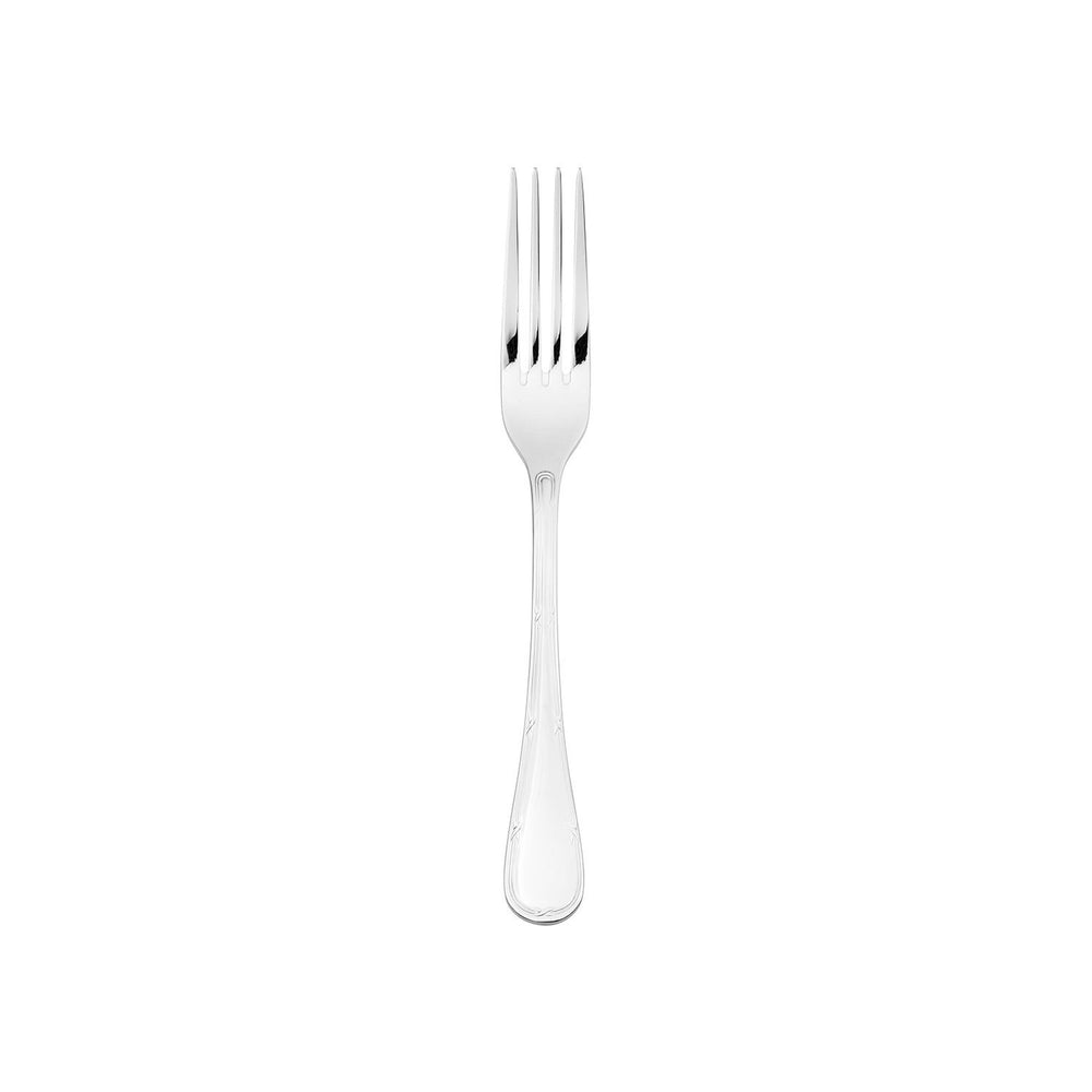Ruban 8" Silver Stainless Steel Dinner Fork 18/10