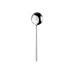 Alaska 8.5" Silver Stainless Steel Serving Spoon 18/10
