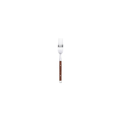 Rustic 7.75" Brown Stainless Steel Dinner Fork 18/0 8