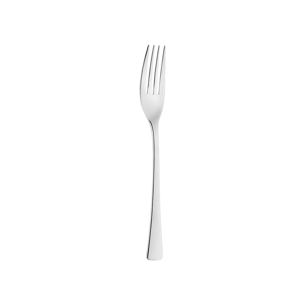 Curve 7.75" Silver Stainless Steel Dinner Fork 18/0 8