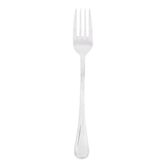 Elegance 7" Silver Stainless Steel Dessert Fork 18/10