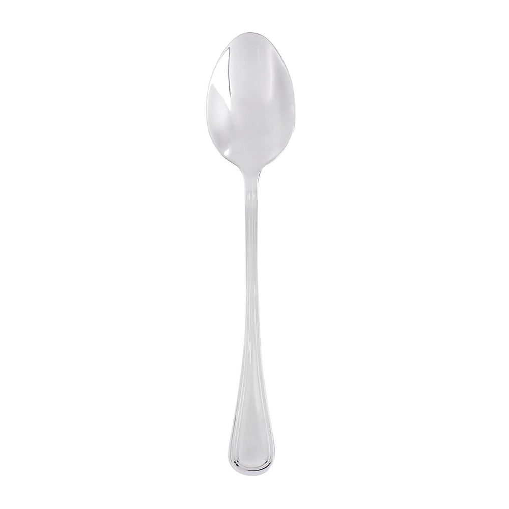 Elegance 7" Silver Stainless Steel Dessert/Soup Spoon 18/10