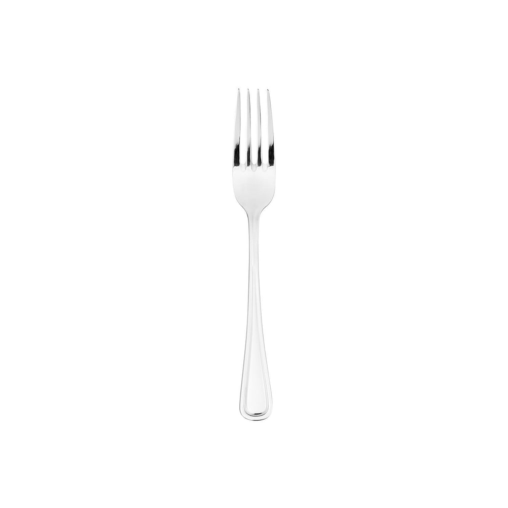 Elegance 7.75" Silver Stainless Steel Dinner Fork 18/10
