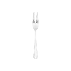 Elegance 7.75" Silver Stainless Steel Dinner Fork 18/10