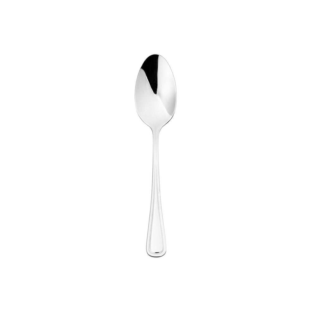 Elegance 7.75" Silver Stainless Steel Serving Spoon 18/10