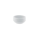 Flora dia.6.25" Round White Porcelain Plate