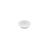 Flora dia.6.25" Round White Porcelain Plate