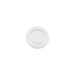 Flora dia.6.25" Round White Porcelain Plate