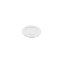 Flora dia.6.25" Round White Porcelain Plate