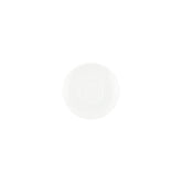 Flora dia.6.25" Round White Porcelain Plate