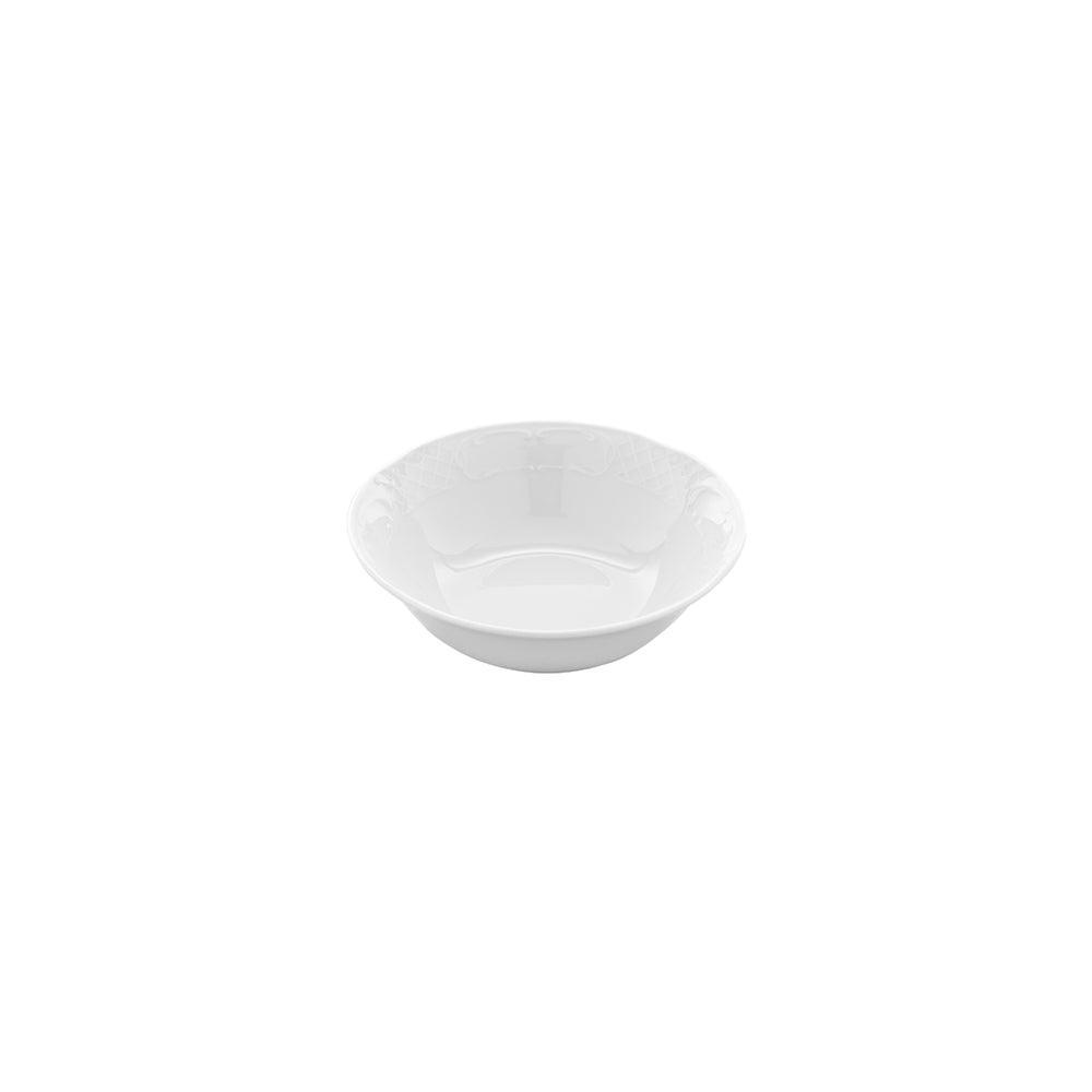 Flora dia.6.25" Round White Porcelain Plate