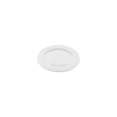 Flora dia.7.75" Round White Porcelain Plate