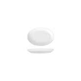 Flora dia.6.25" Round White Porcelain Plate
