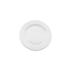 Flora dia.9.75" Round White Porcelain Plate
