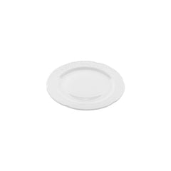 Flora dia.9.75" Round White Porcelain Plate