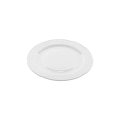 Flora dia.6.25" Round White Porcelain Plate