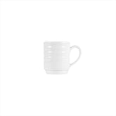 Lizbon dia.3" h:3.5" 10 oz. Round White Porcelain Mug