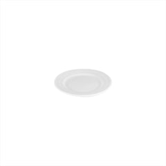 Lizbon dia.6.25" Round White Porcelain Plate