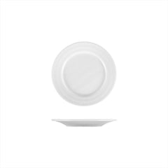 Lizbon dia.7" Round White Porcelain Plate