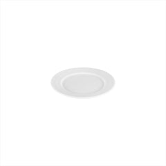 Lizbon dia.7" Round White Porcelain Plate