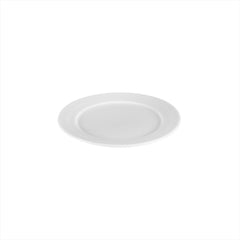 Lizbon dia.9.25" Round White Porcelain Plate