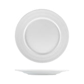 Lizbon dia.11.75" Round White Porcelain Plate