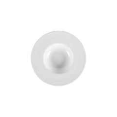 Madrid dia.8.75" h:1.25" 6 oz. Round White Porcelain Bowl