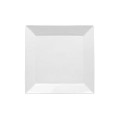 Merid 9.5" x 9.5" Square White Porcelain Plate