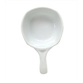 Mimoza dia.7" h:2" 12 oz. Round White Porcelain Bowl