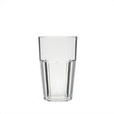 Casablanca dia.3.25" h:5.25" 14 oz. Round Clear Polycarbonate Tumbler