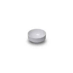 Rubikap Delta dia.4.75" h:2" 12 oz. Round White Polycarbonate Bowl