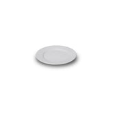 Rubikap Delta dia.6.75" Round White Polycarbonate Plate