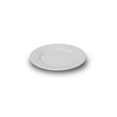 Rubikap Delta dia.8.25" Round White Polycarbonate Plate