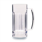 Premium dia.3.25" h:6.75" 19 oz. Round Clear Polycarbonate Beer Mug