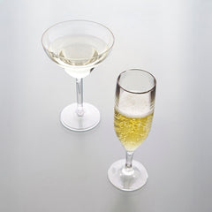 Premium dia.2.25" h:8.5" 6 oz. Round Clear Polycarbonate Champagne Flute