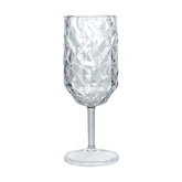 Prism dia.2.5" h:7" 8 oz. Round Clear Polycarbonate Goblet