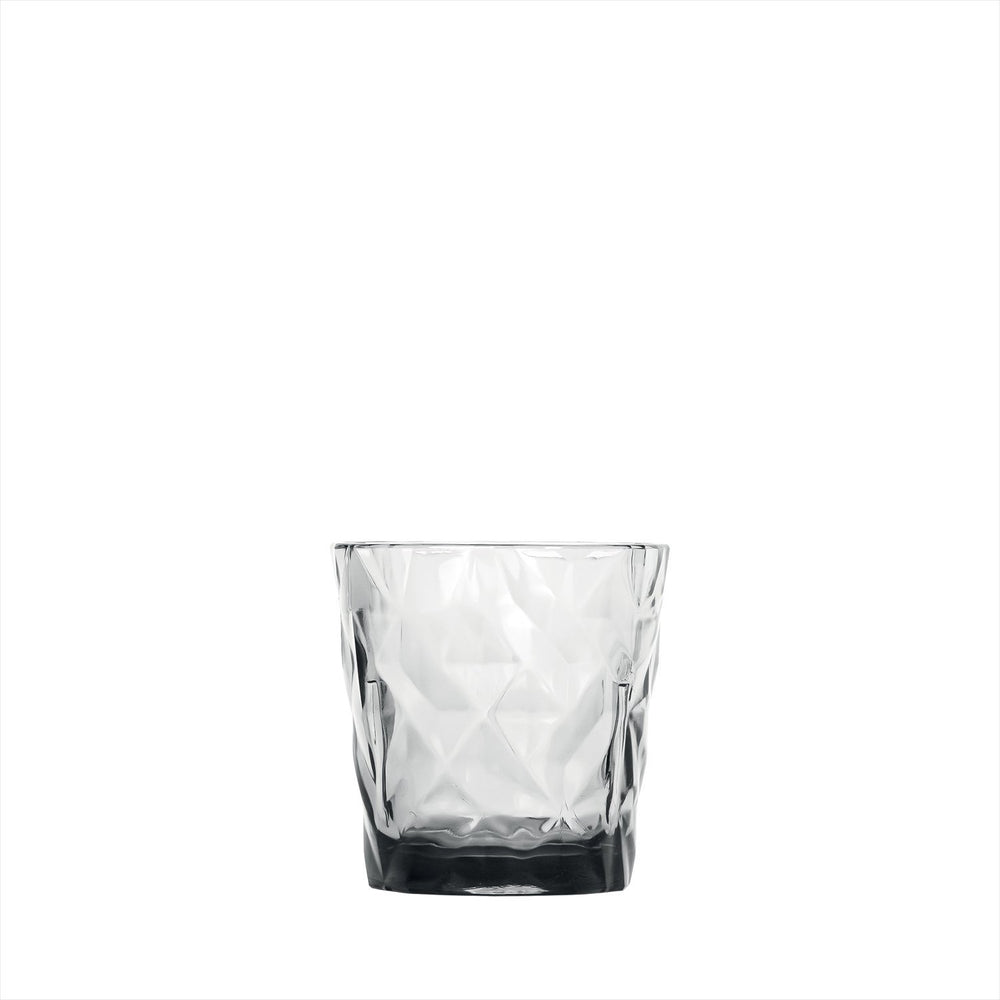 Prism dia.3.5" h:3.5" 10 oz. Round Charcoal Polycarbonate Rocks/Old Fashioned