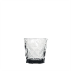 Prism dia.3.5" h:3.5" 10 oz. Round Charcoal Polycarbonate Rocks/Old Fashioned