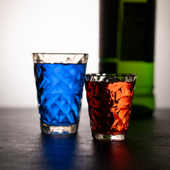 Prism dia.1.5" h:2" Round Clear Polycarbonate Shot