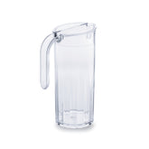 Premium dia.3.75" h:9.5" 42 oz. Round White Polycarbonate Pitcher
