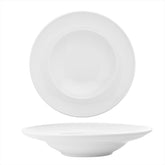 Delta dia.11.75" h:2.5" 17 oz. Round White Porcelain Bowl