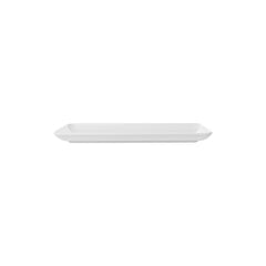 Santa Monica 12.25" x 6.25" x h:1" Rectangular White Porcelain Platter