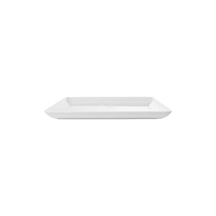 Santa Monica 12.5" x 12.5" x h:1" Square White Porcelain Platter
